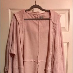 TRUE CRAFT HOODED SLOUCH SWEATER